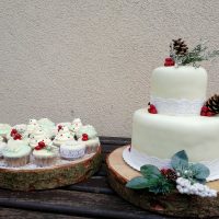 Svatební dort pro lesní vílu